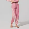 Pantaloni della tuta rosa a blocchi di colore da donna per sport e fitness casual - Taglia S / Pantaloni e gonne / Rosa