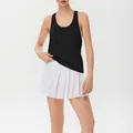 Lockeres schwarzes Racerback-Sport-Top für Damen, schnelltrocknende Yoga- und Laufweste - XS / Oberteile / Schwarz