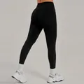 Premium high-waist black scrunch butt yoga leggings for fitness and running gym wear - S / Bottoms / Black