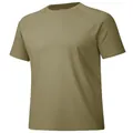 Men's loose breathable short-sleeved sports T-shirt in khaki olive green color variant - Army Green