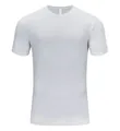 Men's quick-dry sports T-shirt in white with breathable mesh fabric - S / Tops / Cloud Grey