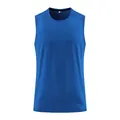 Royal blue men's quick-dry athletic tank top for fitness and running sessions. - M / Tops / Royal Blue