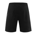 Detailed back view of men's black quick-dry sports shorts for running and gym training. - M / Bottoms / Black
