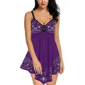 Sleeveless purple paisley print camisole dress featuring an irregular handkerchief hemline - S / Top And Bottom / Purple