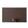 Premium seamless ribbed mid-rise boy-short underwear for women in chocolate brown - S / Bottoms / Dark Brown