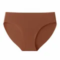 Breathable brown seamless ice silk panties for women with low waist and quick-dry design - S / Bottoms / Skin Brown