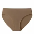 Seamless ice silk panties in nude color for a breathable, quick-dry, and invisible fit - S / Bottoms / Milk Coffee