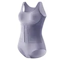 Body modellante lavanda da donna per un controllo pancia efficace e vita sottile - Viola chiaro