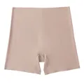 High-waisted seamless tummy control safety shorts for women in nude beige color - S / Bottoms / Nude
