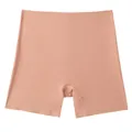 Seamless high-waisted boyshort shapewear in nude for tummy control and hip lifting - S / Bottoms / Khaki