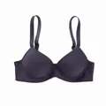 Super soft seamless wireless push-up bra for women in elegant deep purple finish - 70B / Tops / Navy Blue