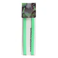 Adjustable 1.2cm neon green non-slip elastic bra straps for stylish women's lingerie - One Size / 1 Pair Pack / Fluorescent Green