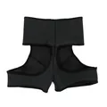 Professional high waist butt lifting body shaper for women in durable black rubber material - M / Bottoms / Black