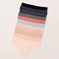 Stack of multi-colored breathable cotton panties for women in soft pastel tones - S / Bottoms / 11 Pack / Multicolor Combo