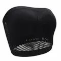 Comfortable black seamless strapless tube top featuring a ruched center and mesh hem - S / Tops / Black