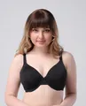 Reggiseno per allattamento nero taglia forte coppa H con ferretto e spalline larghe - 85F / Top / Nero