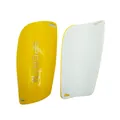 Pro soccer shin guards for adults and kids featuring soft EVA anti-collision padding in yellow - 007 Upgraded Style / Yellow