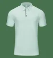Premium mint green sports polo shirt featuring cloud-feel silk nylon fabric - S / Tops / Sunshine Green
