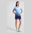 Professional blue gradient badminton jersey and volleyball top for women's sports training - 3XL / Tops / Blue (Women/Kids)