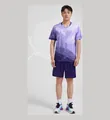 Professional purple sports jersey set for badminton and volleyball competitions - Purple (Men)