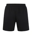 Professional classic black football shorts with elastic waist and breathable sport fabric - 3XS / Bottoms / Black