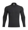 Black breathable quick-dry long-sleeve sports jacket with stand collar and full zipper - S / Tops / Basic Black