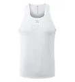 Professional white men's quick-dry sports tank top for running and fitness training - S / Tops / White