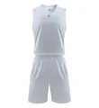Completo da basket bianco traspirante professionale per uomo e donna squadra sportiva - Bianco