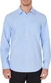 Camisa profesional azul claro hombre manga larga, elástica 4-way, con bolsillo, sin plancha - 38 / Tops / Azul claro