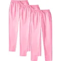 Pack of three pink men's casual joggers with drawstring waist and straight leg fit - S / Bottoms / 3-Pack / Pink, Pink and Pink