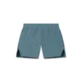 High-performance teal blue quick-dry athletic shorts for men's fitness and running - S / Bottoms / Malachite green