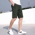 Pantalones cortos cargo informales verde oliva para hombre, ideales para el estilo veraniego - 28 / Bottoms / Verde Militar