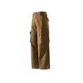 Men's loose Japanese-style straight-leg cargo pants with multi-pockets in khaki - 29 / Bottoms / Camel
