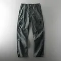 Men's tactical cargo pants in dark grey for outdoor hiking and waterproof performance - M (52.5-60kg) / Bottoms / Unlined / Gray
