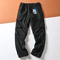 Women's black quick-dry outdoor cargo pants with detachable legs and multi-pockets - S / Bottoms / Black