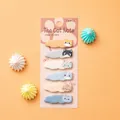 Set of 180 cute cartoon cat index stickers in 6 designs for planner journaling and sorting. - 180 Sheets/Pack / Leisure Cat