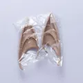 Halloween cosplay latex elf ears in skin tone, packed in clear bag for costume party - OPP Bag (12CM) / 12cm / Deep Skin