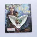 Professional white latex soft elf ears for Halloween cosplay and fantasy costumes - Blister Card (10CM) / 10cm / White