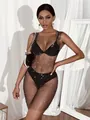 Elegant black rhinestone mesh dress with shimmering crystals and sheer netting design - XS / Tops / Black