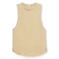 Premium men's breathable beige athletic tank top with side slits for basketball - S / Tops / Khaki