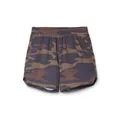 Men's quick-dry camouflage sports shorts for training and fitness activities. - Camouflage