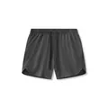 Pantalones cortos deportivos de 3 pulgadas para hombre en gris oscuro con cordón ajustable - S / Bottoms / Gris oscuro