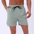 Professionele lichtgroene sneldrogende sportshorts voor heren voor hardlopen en fitness - Lichtgroen