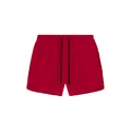 Pantalones cortos deportivos de secado rápido rojos con cordón ajustable. - S / Bottoms / Rojo