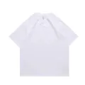 T-shirt blanc 260g pur coton coupe oversize avec épaules tombantes unisexe - S / Hauts / Blanc