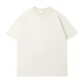 T-shirt oversize in cotone lavato con dettagli consumati color crema - 3XL / Top / Beige