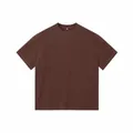 Oversized 260g heavy cotton washed vintage t-shirt presented in coffee brown finish - S / Tops / Washed Coffee