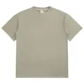Premium vintage washed olive green 280g heavy cotton oversized short sleeve t-shirt - XL / Tops / Khaki