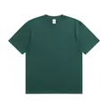 Premium zwaar donkergroen T-shirt van puur katoen met een ontspannen, losse pasvorm - S / Tops / Donkergroen (Binnenlandse Maat)