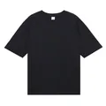 Camiseta clásica de algodón negro pesado de 250g para hombre, variante de manga corta - S / Tops / Negro